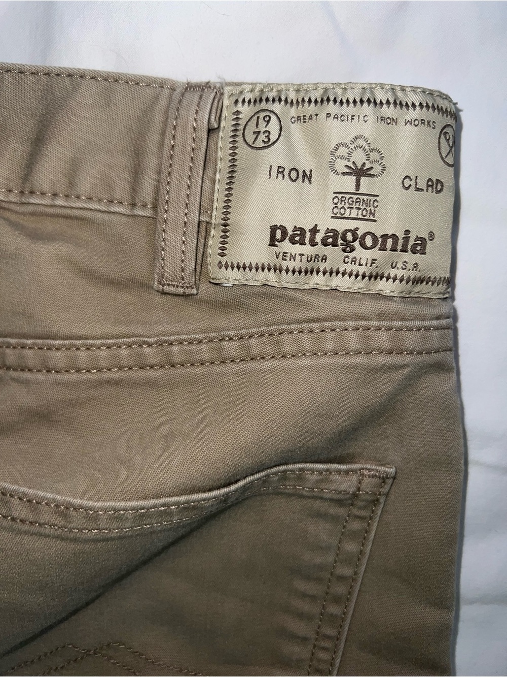 Patagonia jeans tan 28x32